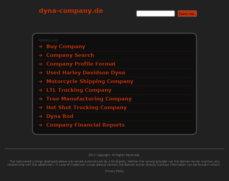 Dyna-company.de thumbnail