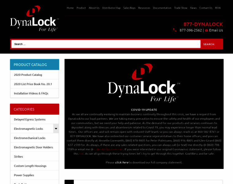 Dynalock.com thumbnail