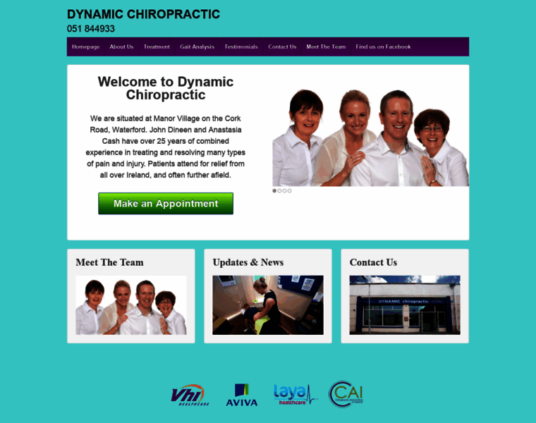 Dynamicchiropractic.ie thumbnail