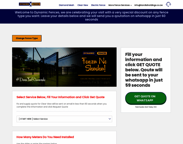 Dynamicfences.co.zw thumbnail