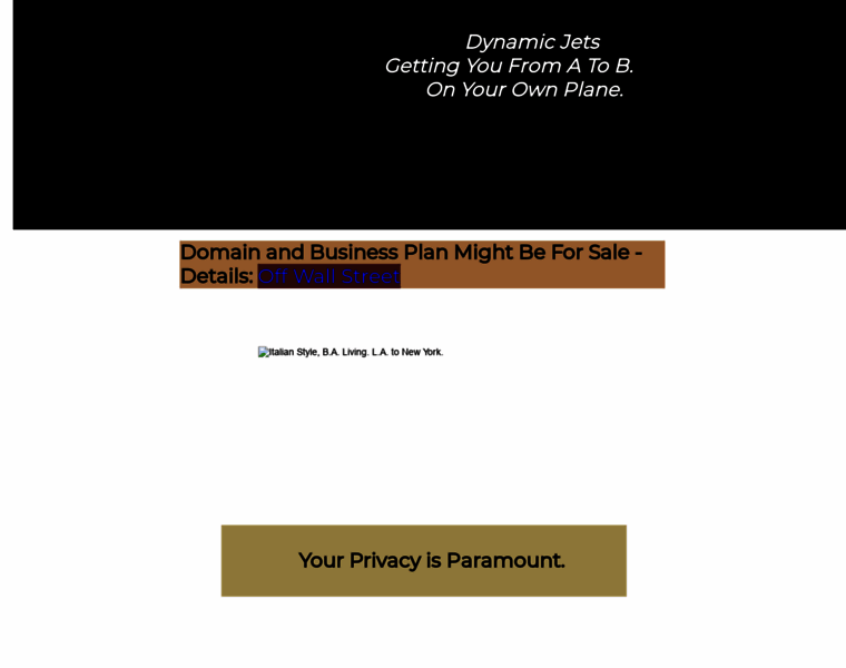 Dynamicjets.com thumbnail Dynamicjets.com thumbnail