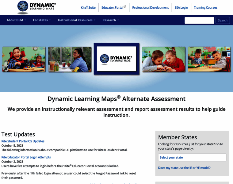Dynamiclearningmaps.org thumbnail