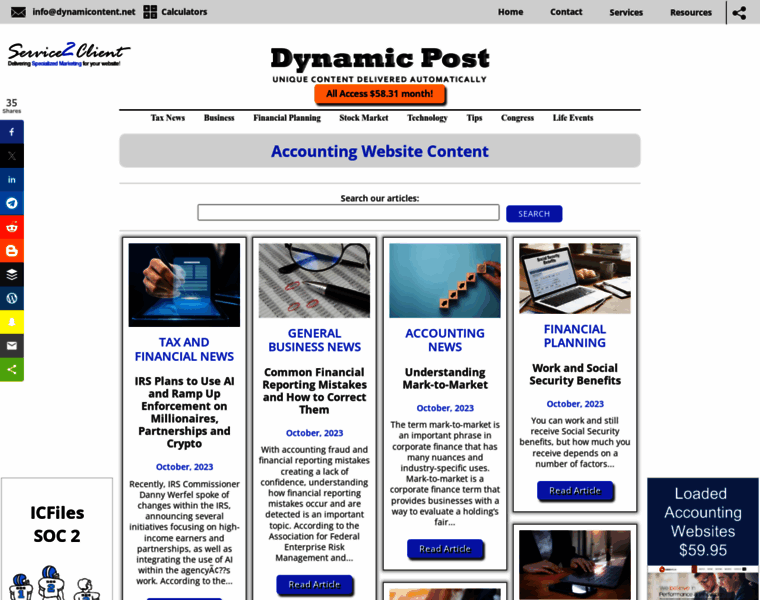 Dynamicontent.net thumbnail