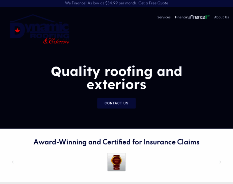 Dynamicroofing.ca thumbnail