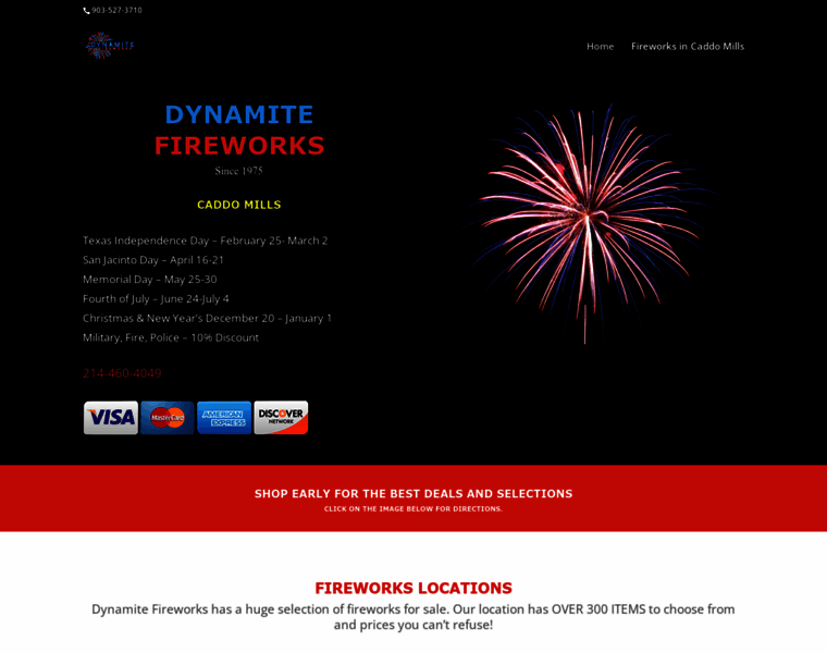 Dynamitefireworks.net thumbnail
