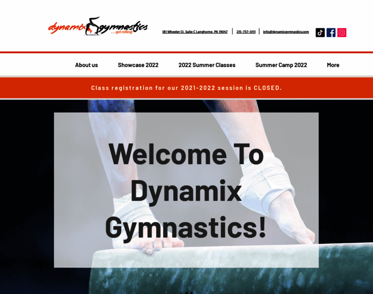 Dynamixgymnastics.com thumbnail