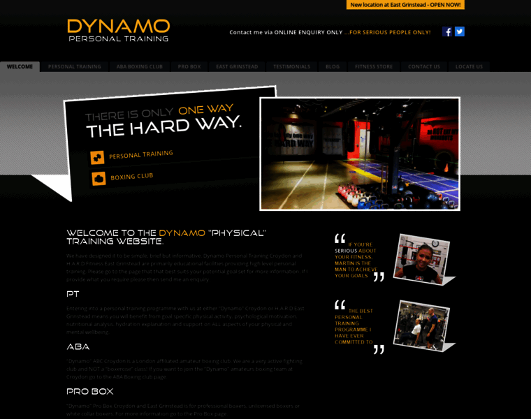 Dynamoboxing.co.uk thumbnail