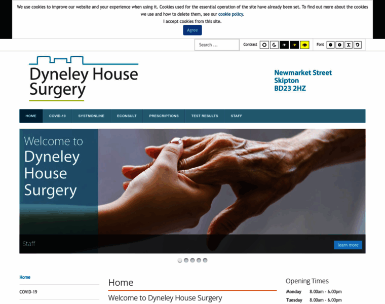 Dyneleyhousesurgery.co.uk thumbnail