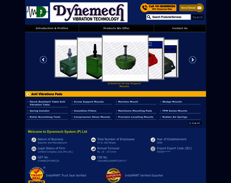 Dynemechsystems.com thumbnail