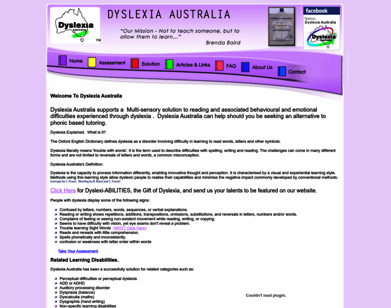 Dyslexia-australia.com.au thumbnail