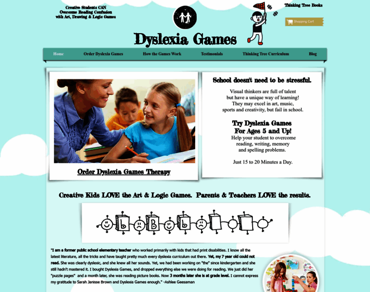 Dyslexiagames.com thumbnail