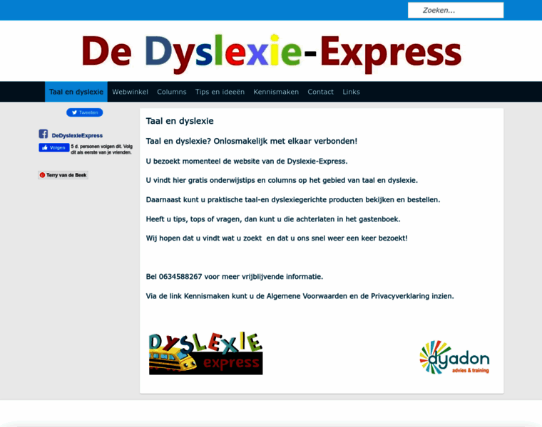 Dyslexie-express.nl thumbnail