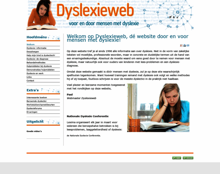 Dyslexieweb.nl thumbnail