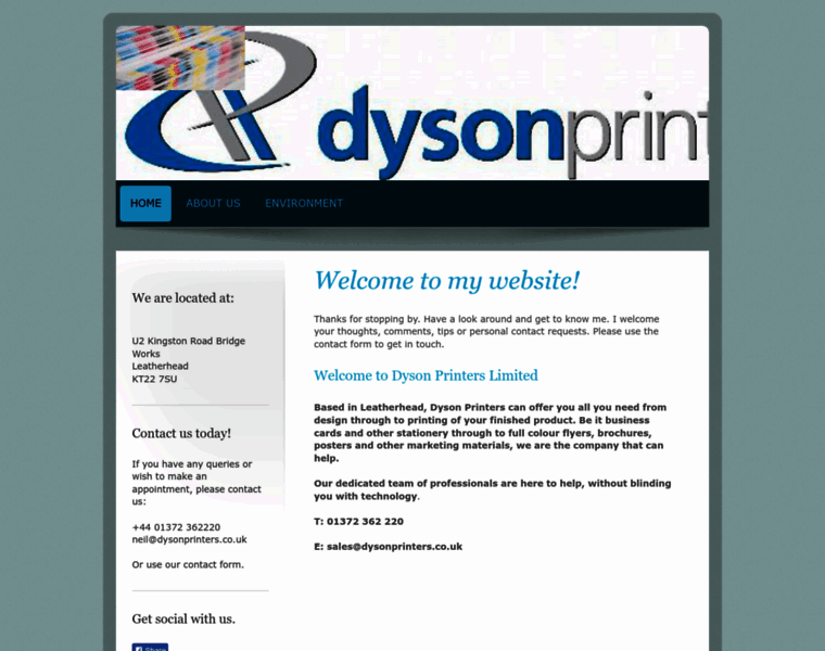 Dysonprinters.co.uk thumbnail