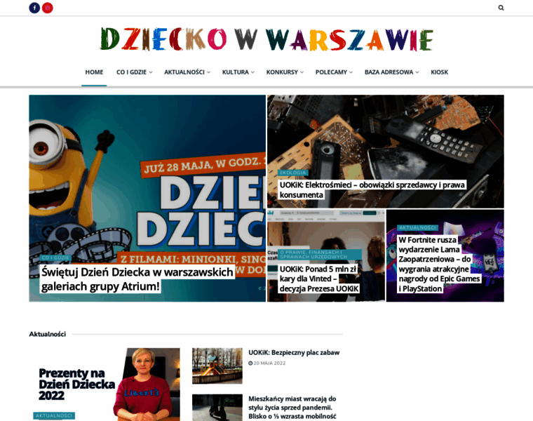 Dzieckowwarszawie.pl thumbnail