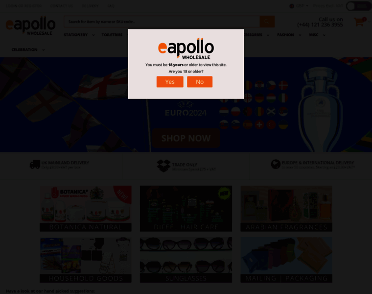 E-apollo.co.uk thumbnail