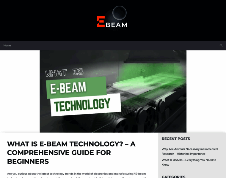 E-beam.com thumbnail