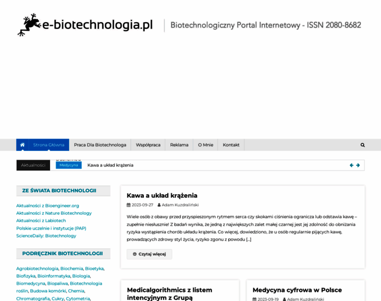 E-biotechnologia.pl thumbnail