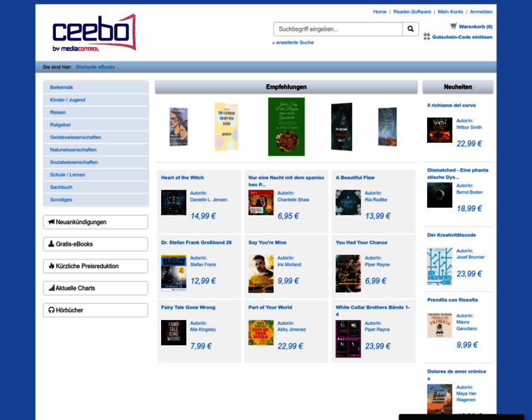 E-bookshelf.de thumbnail