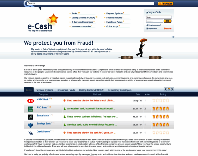 E-cash.org thumbnail