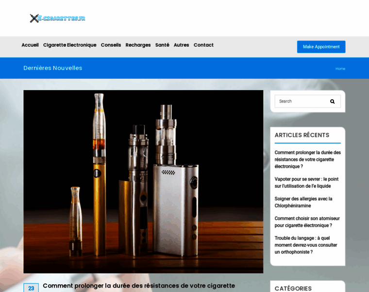 E-cigarettes.fr thumbnail