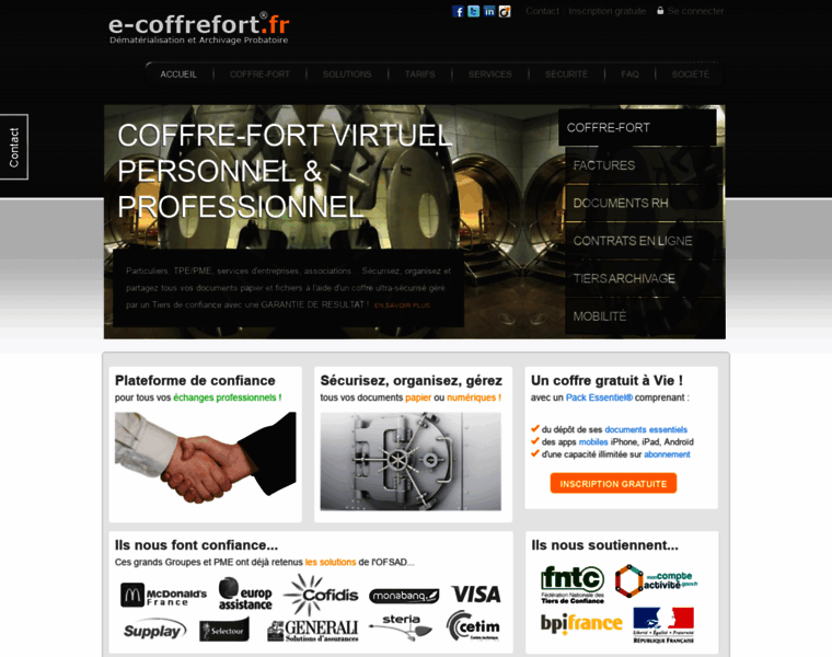 E-coffrefort.fr thumbnail E-coffrefort.fr thumbnail