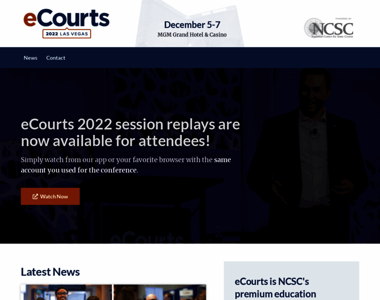 E-courts.org thumbnail