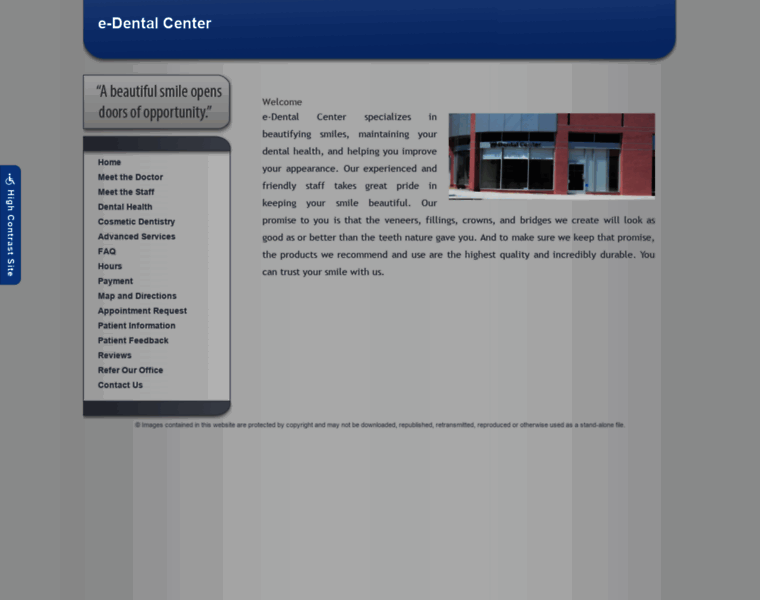 E-dentalcenter.com thumbnail