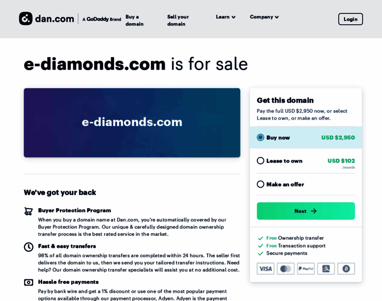 E-diamonds.com thumbnail