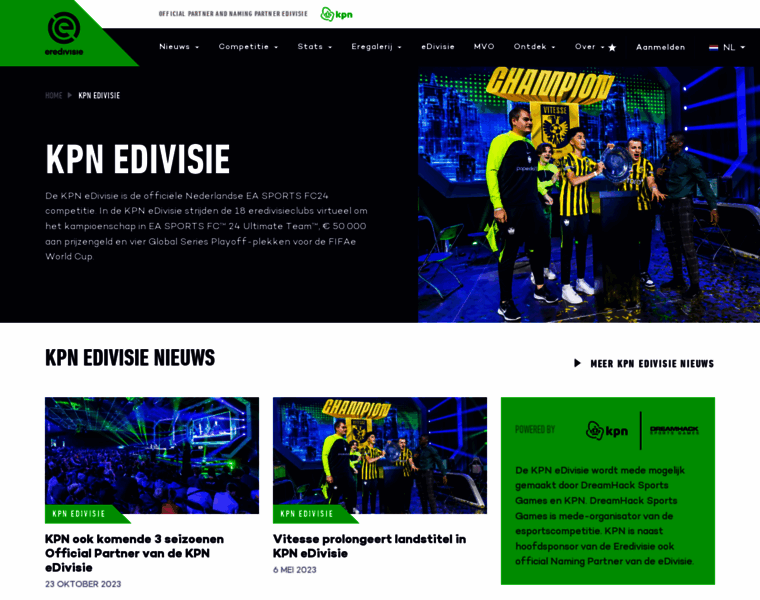 E-divisie.nl thumbnail