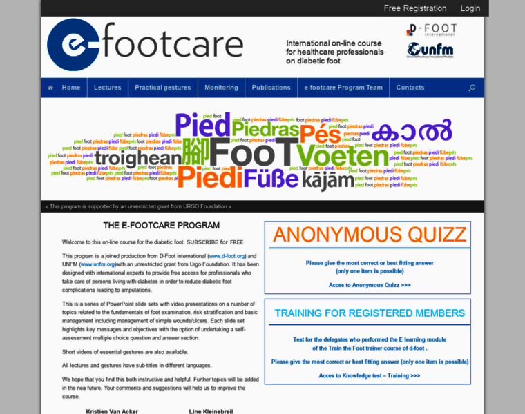 E-footcare.org thumbnail