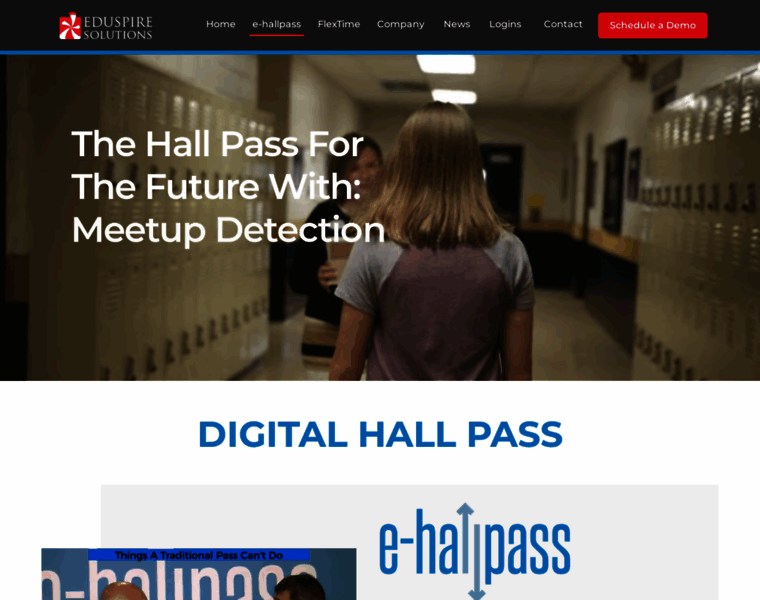 E-hallpass.com thumbnail