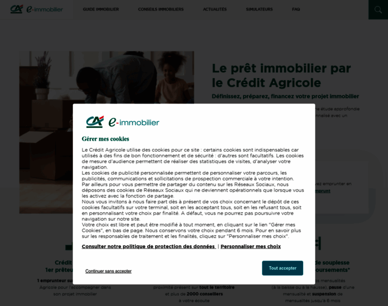 E-immobilier.credit-agricole.fr thumbnail