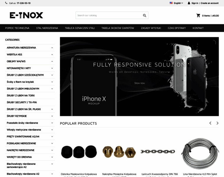 E-inox.com thumbnail