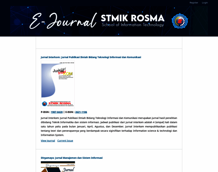 E-journal.rosma.ac.id thumbnail