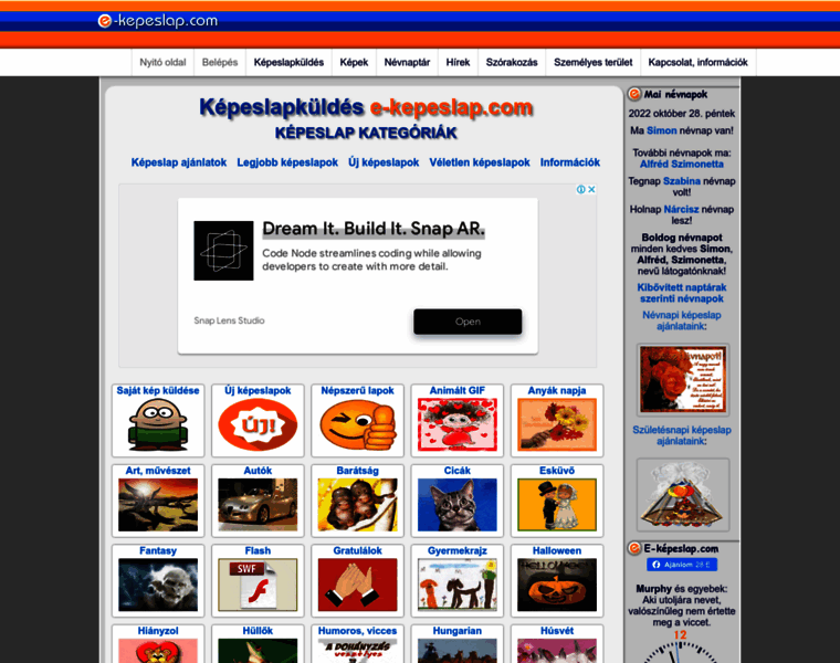 E-kepeslap.com thumbnail