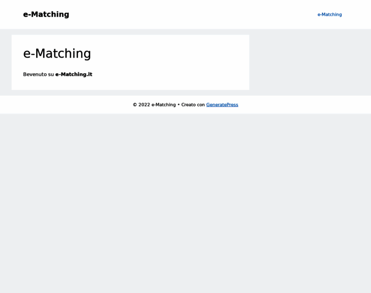 E-matching.it thumbnail