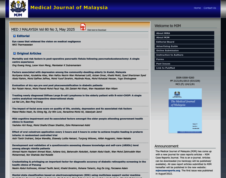 E-mjm.org thumbnail E-mjm.org thumbnail