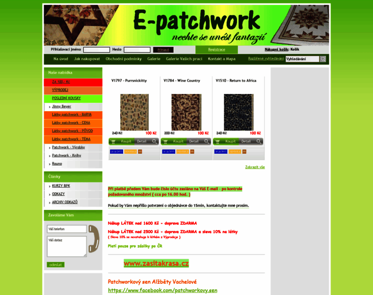 E-patchwork.cz thumbnail