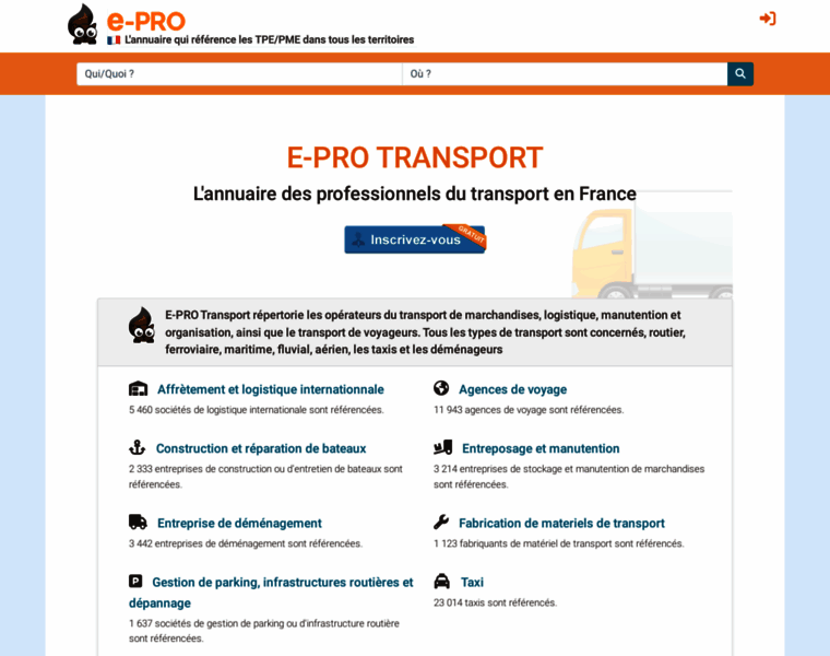 E-pro-transport.fr thumbnail