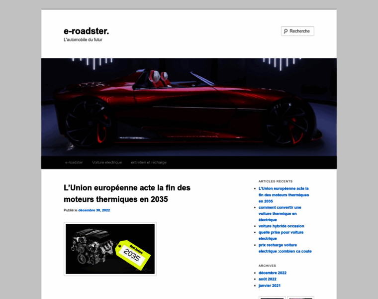 E-roadster.fr thumbnail