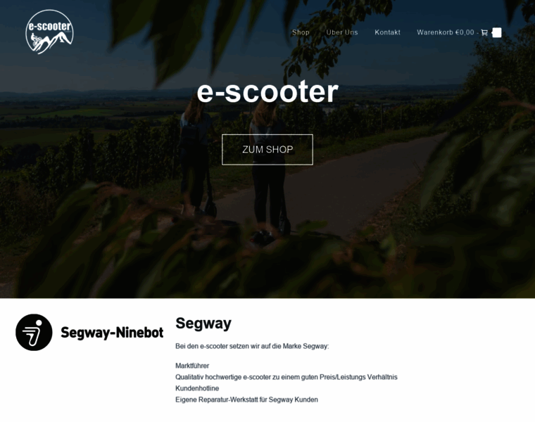 E-scooter-gmbh.de thumbnail