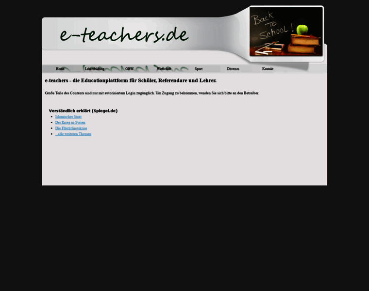E-teachers.de thumbnail