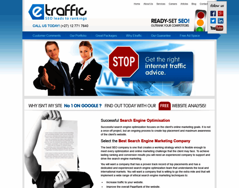 E-traffic.co.za thumbnail