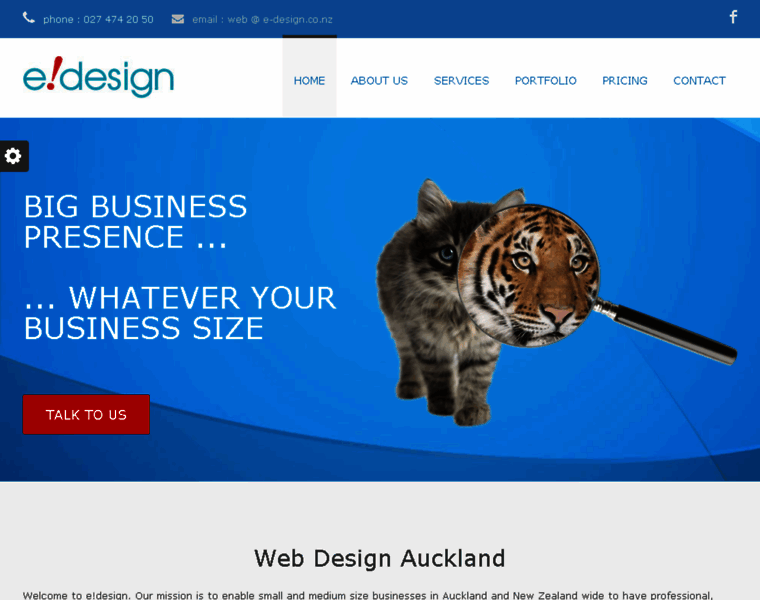 E-webdesign.co.nz thumbnail