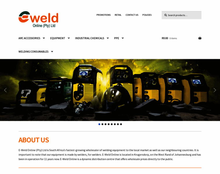 E-weld.co.za thumbnail