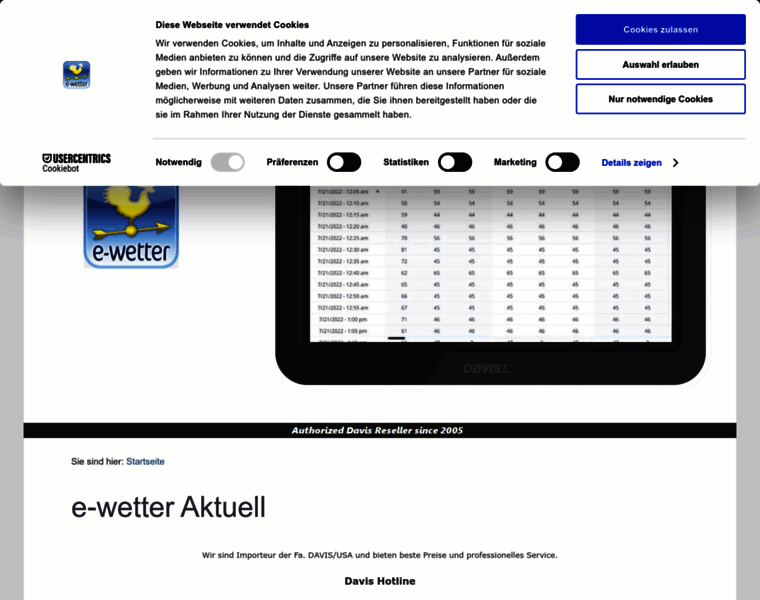 E-wetter.eu thumbnail