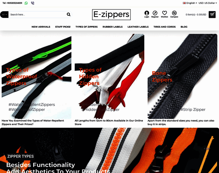 E-zippers.com thumbnail
