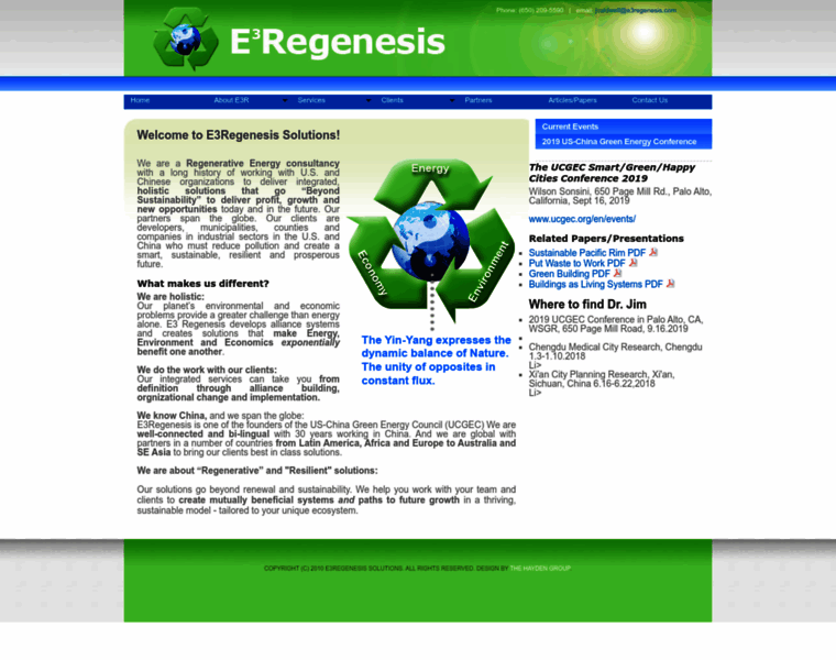 E3regenesis.com thumbnail