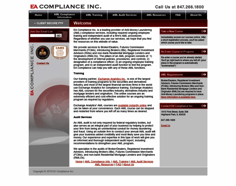 Eacompliance.com thumbnail